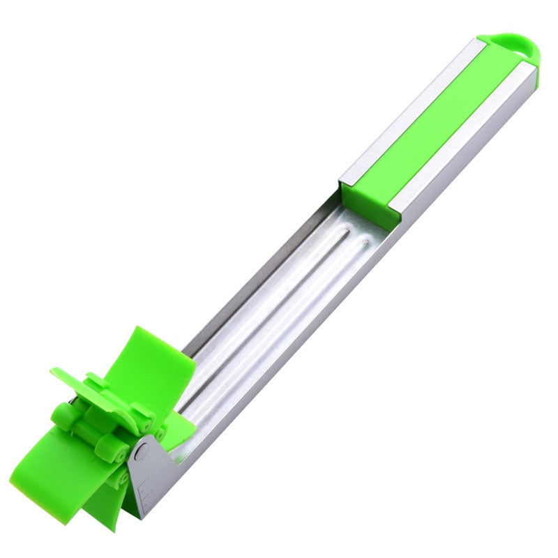 Watermelon Cutter Stainless Steel Windmill Design Cut Watermelon Kitchen Gadgets Salad Fruit Slicer Cutter Tool