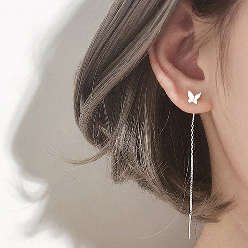 Exquisite Bird-shaped arete Fashion Crystal Pendant Earrings for Women Hummingbird Hoop Earrings Tassel Bird Wedding Jewelry