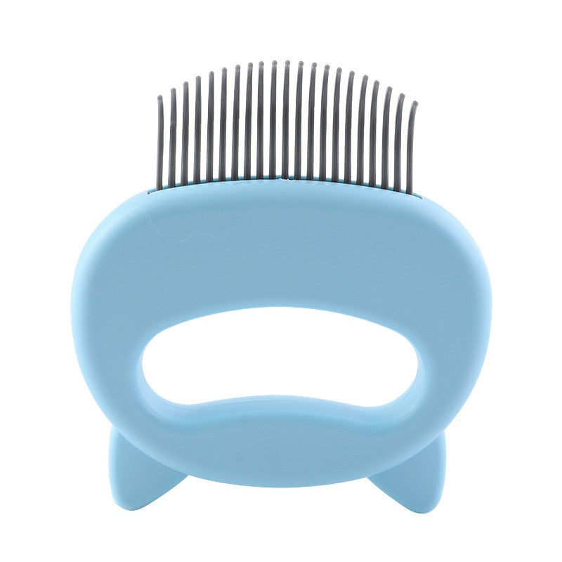 Pet Dog Cat Combs Hair Remover Brush Pet Grooming Tools Dog Massage Comb Brush Cute Handle Remove Loose Hairs Pet Cat Supplies