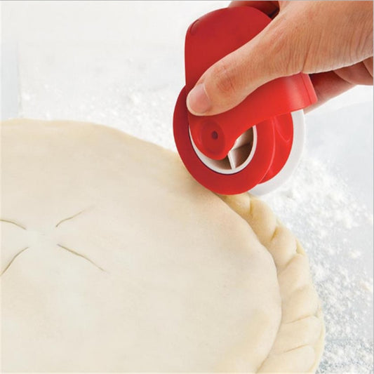 Kitchen Accessories Manual Cutting Wheel Roller Wheel Pastry Biscuit Dough Cutting Machine Baking Tool Kitchen Gadget-C