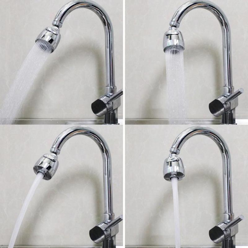 Universal  360° Rotatable Mixer Aerator Kitchen Faucet Aerator 3 Modes Pressurized Splash Water Saving Nozzle Faucet Connector