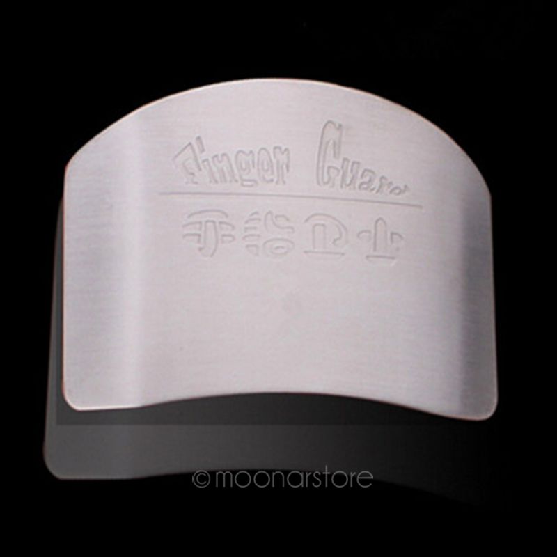 Kitchen Cooking Tools Stainless Steel Finger Hand Protector Guard Personalized Design Chop Safe Slice Knife