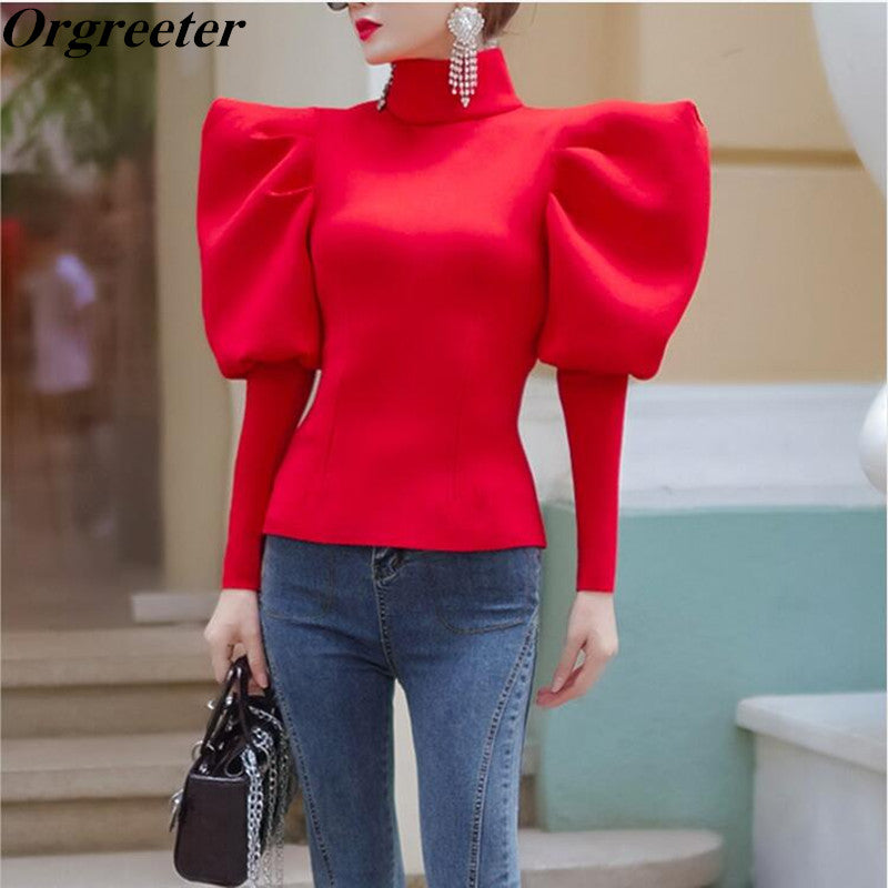 Long Puff Sleeve Shirt