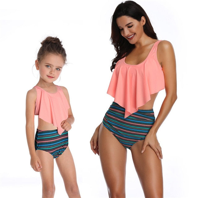 Mother and Daughter Swimsuit