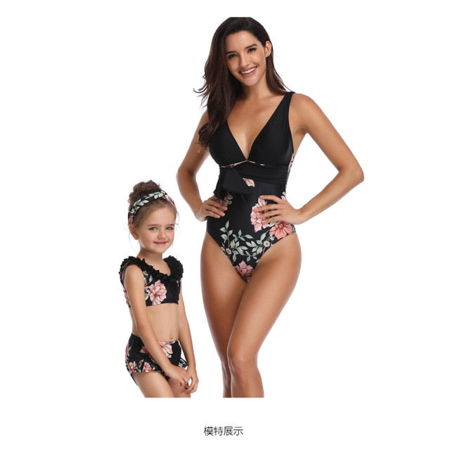 Mother and Daughter Swimsuit