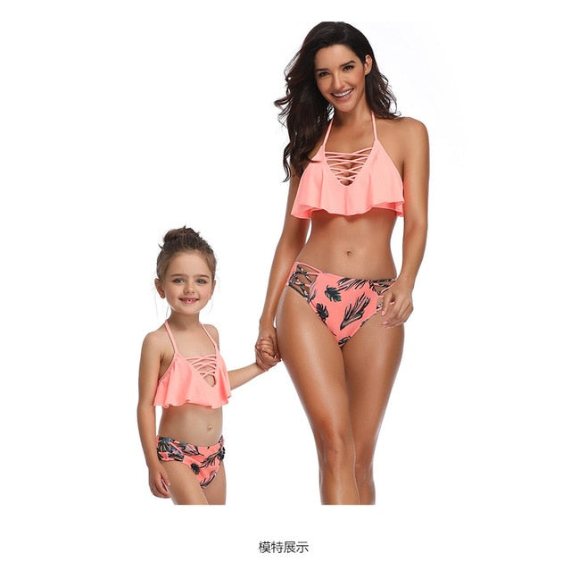 Mother and Daughter Swimsuit