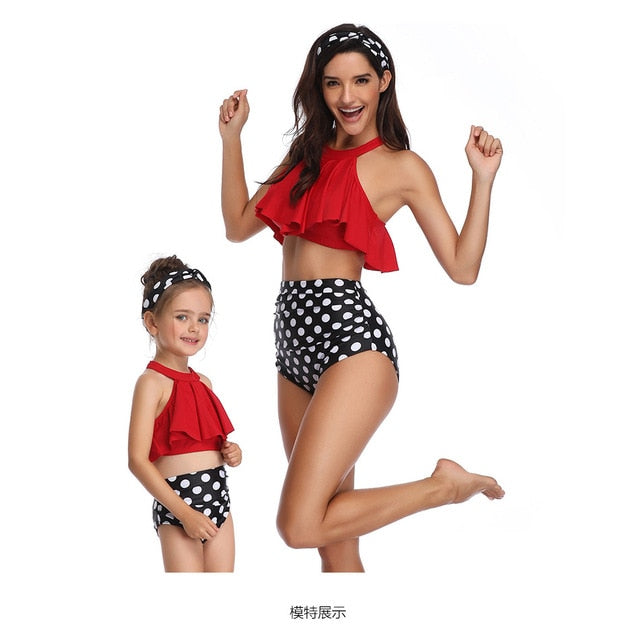 Mother and Daughter Swimsuit