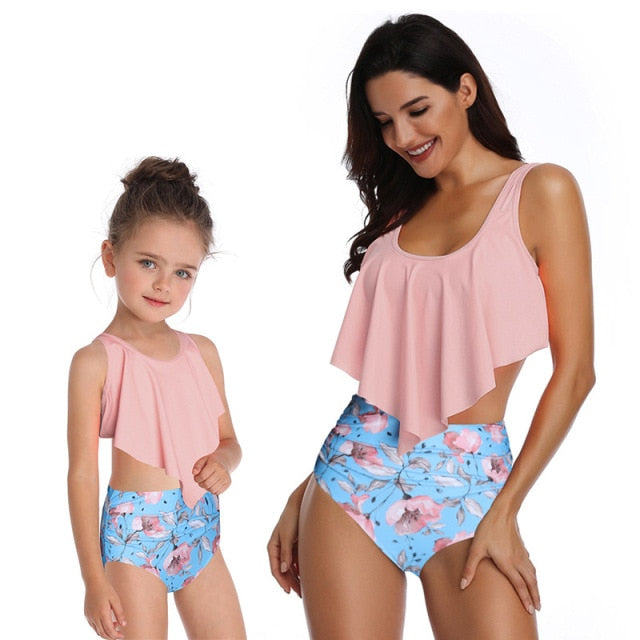 Mother and Daughter Swimsuit