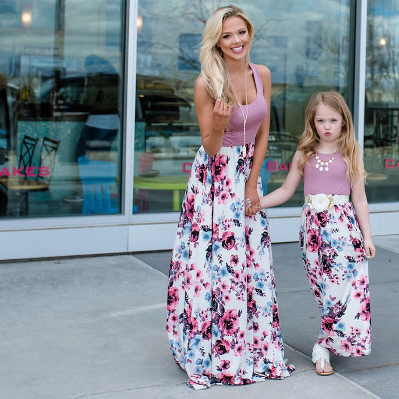 Mother Daughter Matching Dress