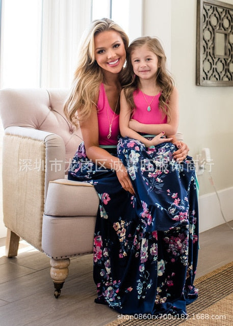 Mother Daughter Matching Dress