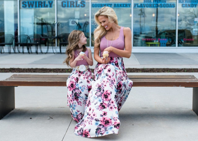 Mother Daughter Matching Dress