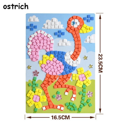 Creative Kids Game DIY Kits 3D Mosaics