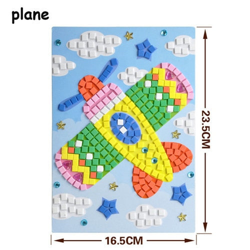 Creative Kids Game DIY Kits 3D Mosaics