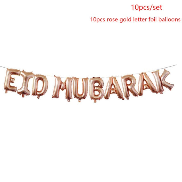 10pcs Wood Eid Mubarak Pendants Ramadan Dropping DIY Eid Mubarak Decoration Hajj Mubarak Party Supplies  Moon Eid Al-Fitr Decor