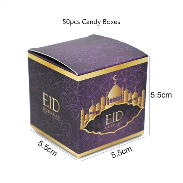 New EID and Ramadan Mubarak Disposable Tableware