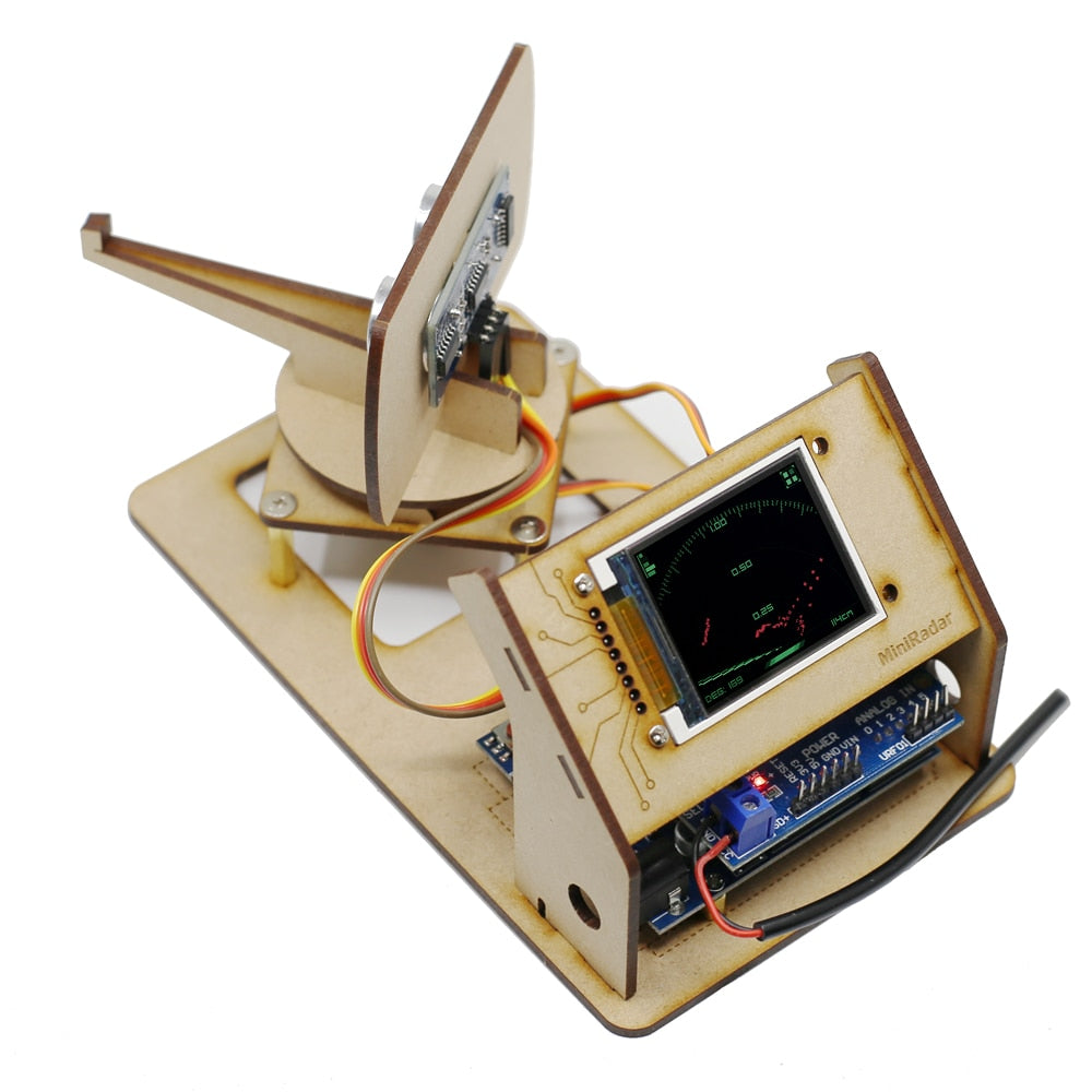 DIY Mini Radar / Ultrasonic Radar Maker