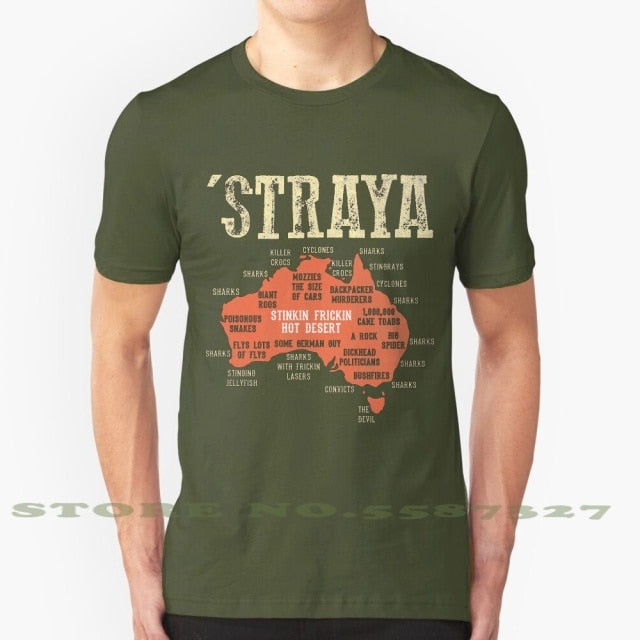 Straya (Australia) T Shirt, Hoodies & Masks