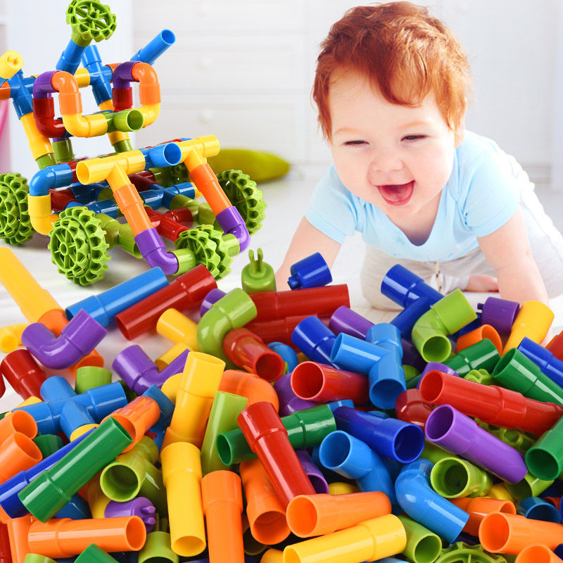 Water Pipe Building Blocks Toys DIY