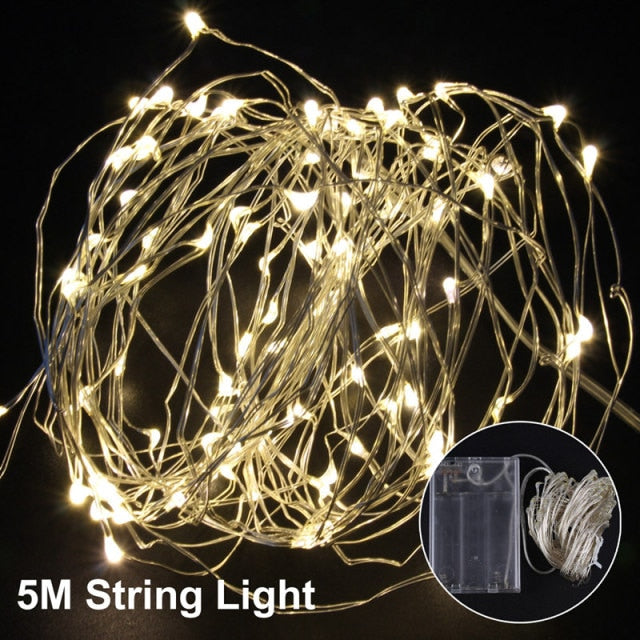 Ramadan & Eid Decorations Moon / Star Led String Lights