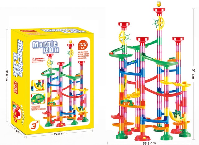 DIY early education track / Ball 3D Maze