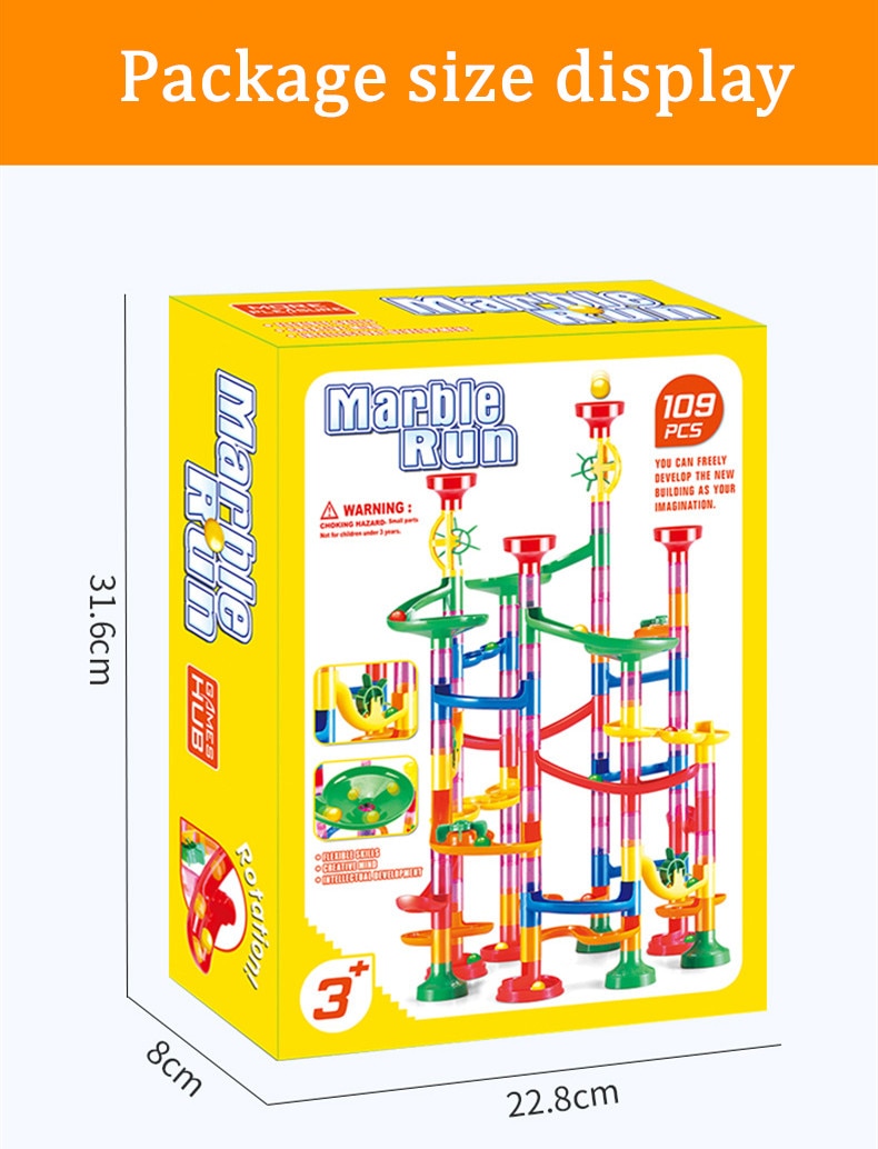 DIY early education track / Ball 3D Maze