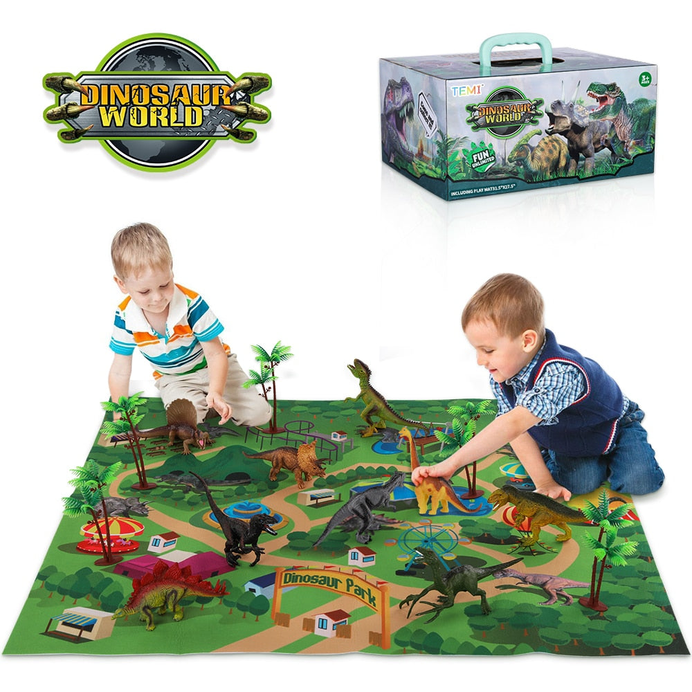 Jurassic Park Dinosaurs Toy Animal Jungle Set