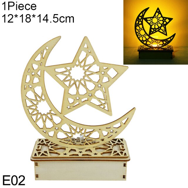 1Pcs Eid Mubarak / Ramadan Mubarak Decor