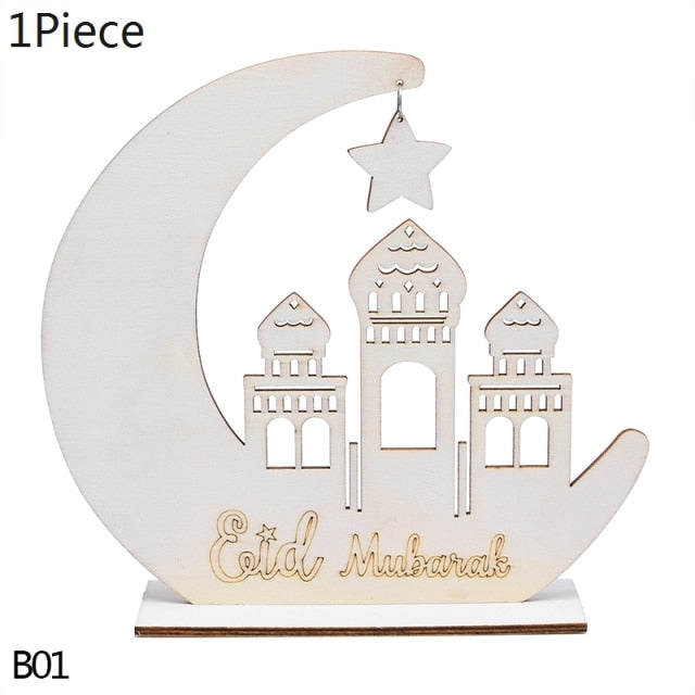 1Pcs Eid Mubarak / Ramadan Mubarak Decor