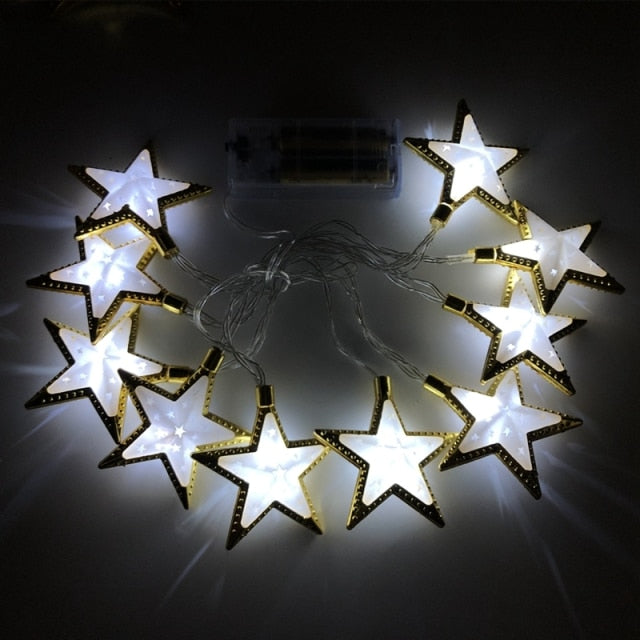 Ramadan Decoration Plastic Lantern Led String Lights (1.5 m long)