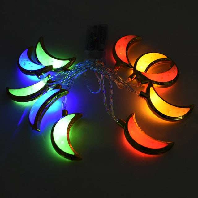 Ramadan Decoration Plastic Lantern Led String Lights (1.5 m long)