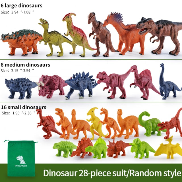 Jurassic Park Dinosaurs Toy Animal Jungle Set