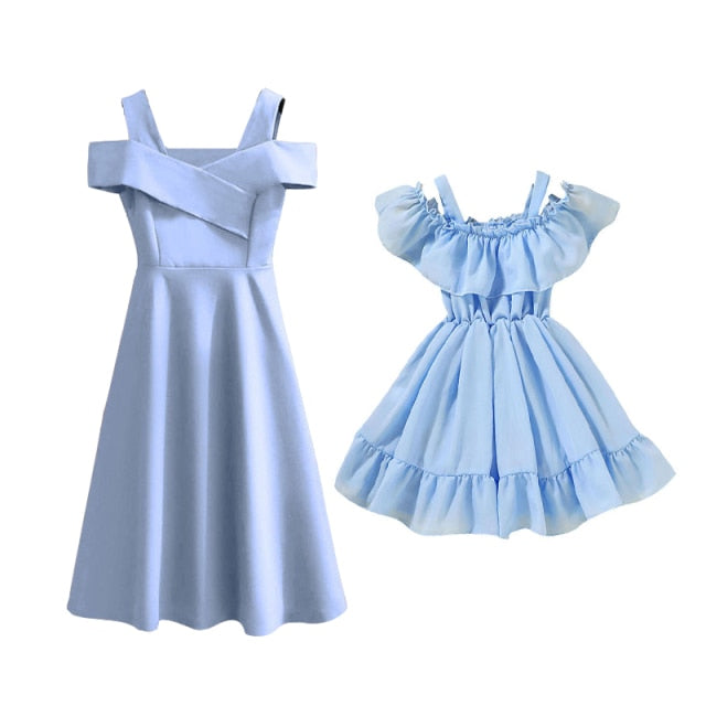 Mom And Daughter Party Clothing