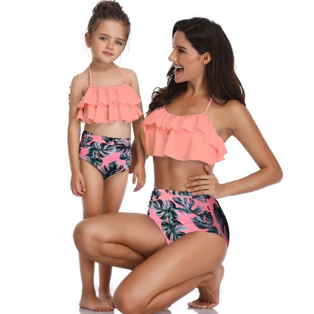 Mother and Daughter Swimsuit