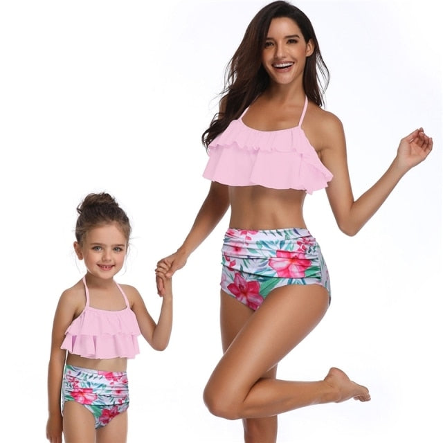 Mother and Daughter Swimsuit