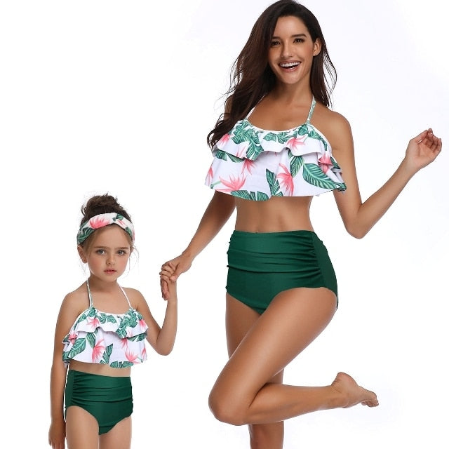 Mother and Daughter Swimsuit