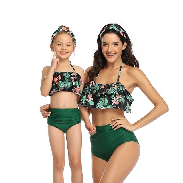 Mother and Daughter Swimsuit