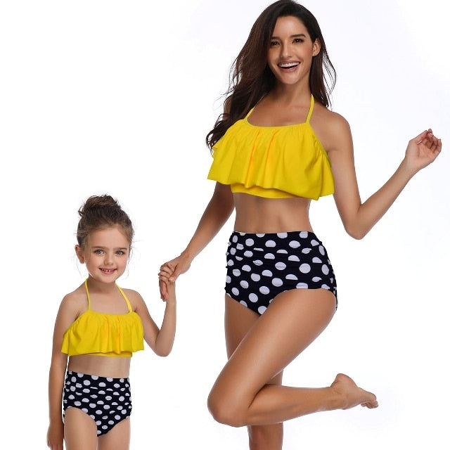 Mother and Daughter Swimsuit