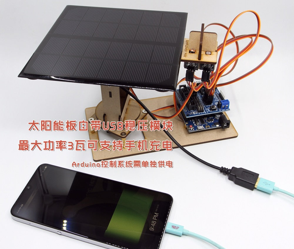 DIY for Arduino Program Smart Solar Tracker