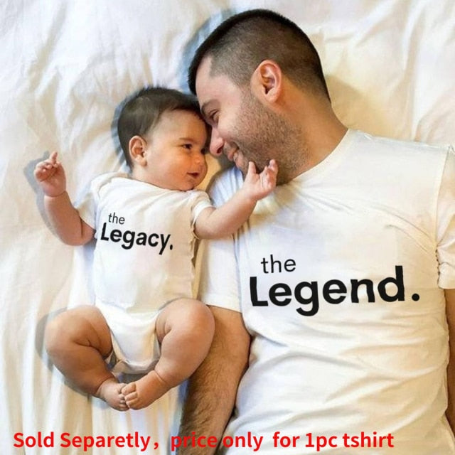 The Legend and Legacy Family Matching Clothes Tshirt