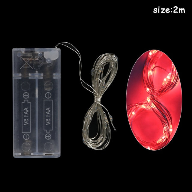 2M Santa Claus Christmas Tree LED String Lights