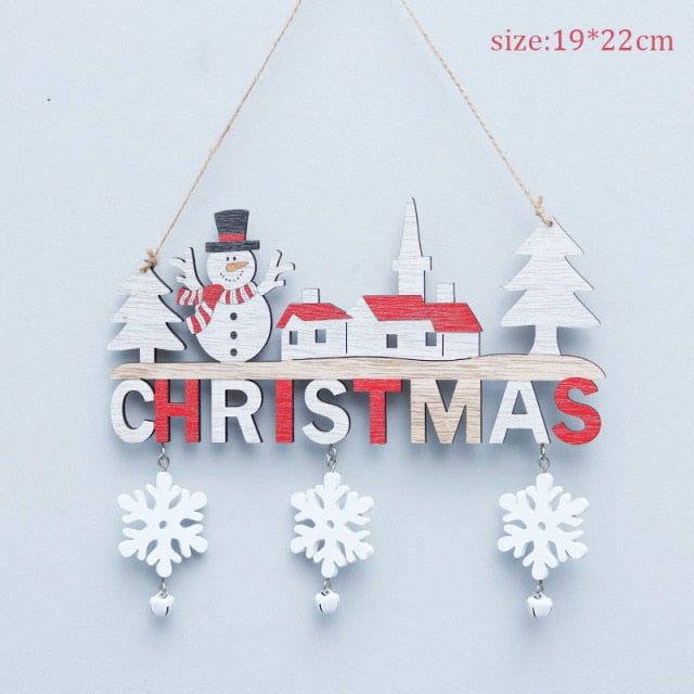 Wooden Christmas Decoration