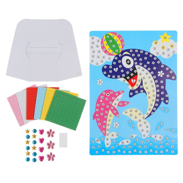 Creative Kids Game DIY Kits 3D Mosaics