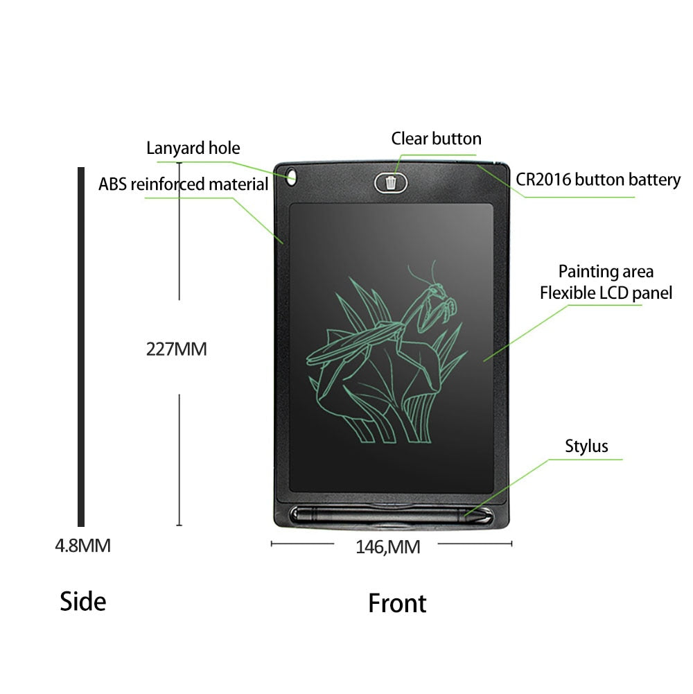 8.5Inch Electronic Drawing Board LCD Screen