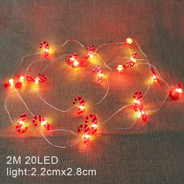 2M Santa Claus Christmas Tree LED String Lights