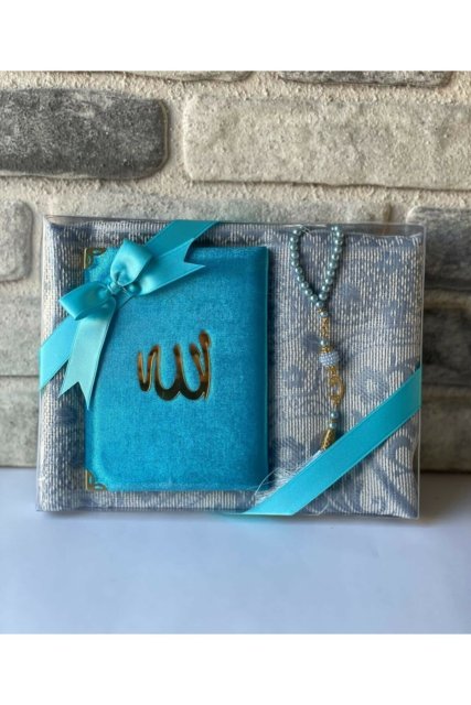 3PC Muslim Prayer Rug Set