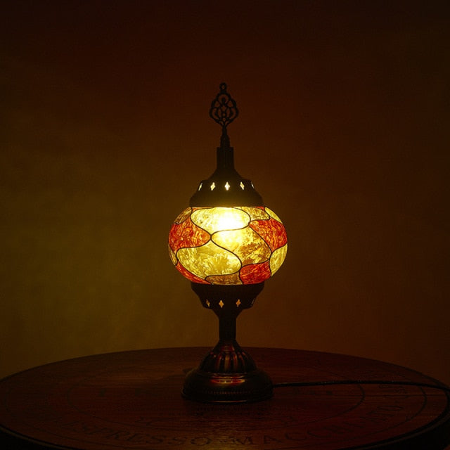 Turkish Mosaic Table Lamp