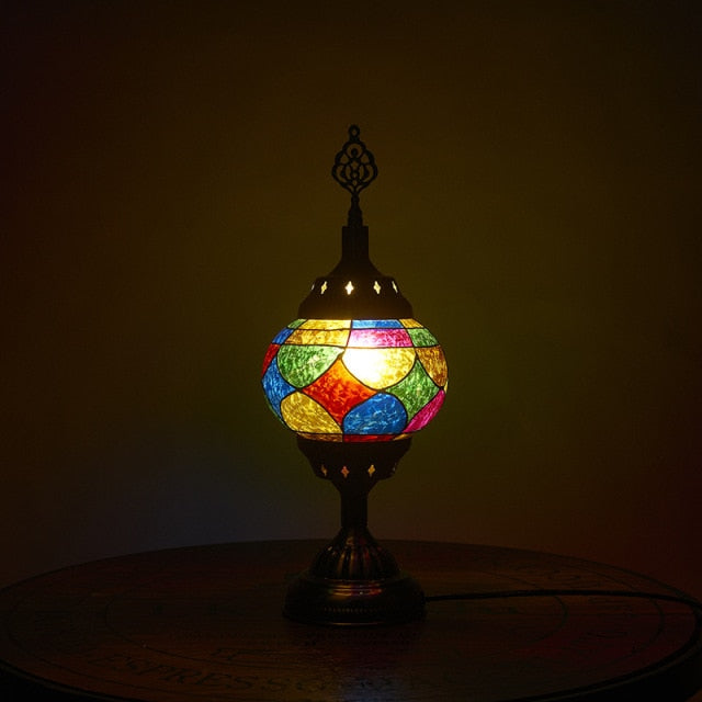 Turkish Mosaic Table Lamp