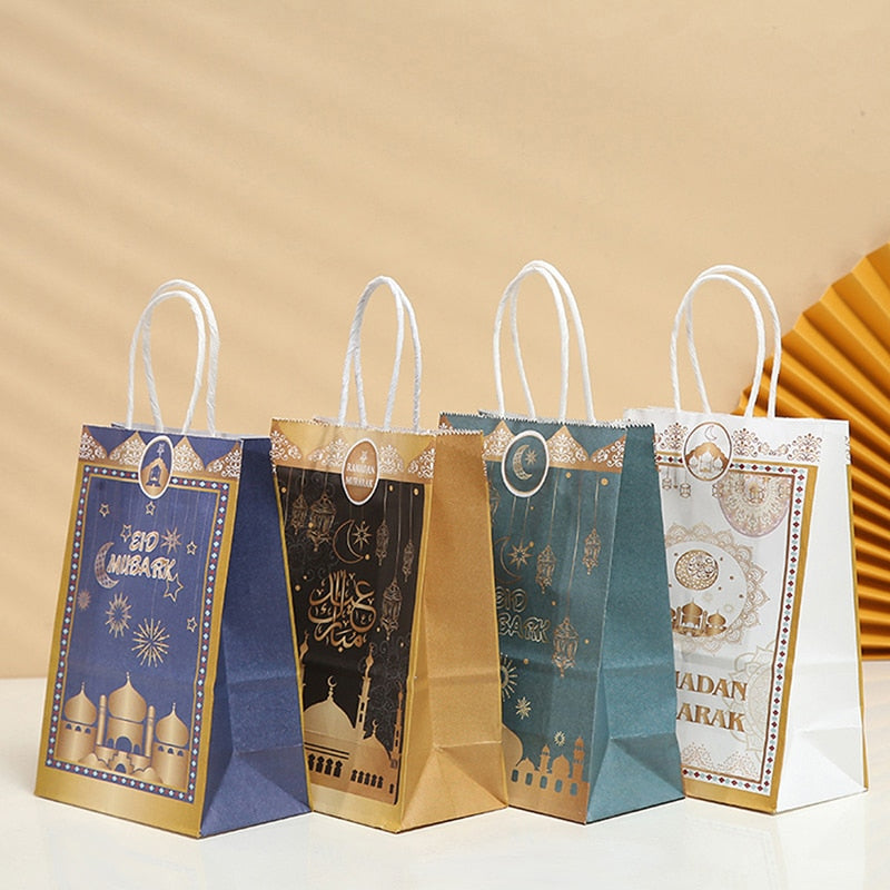 12pcs Party Gift Bag / Ramadan Mubarak Bags