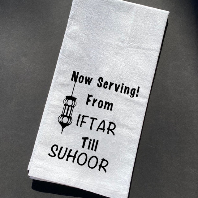 Kitchen towel Ramadan Mubarak (Iftar to Suhoor)