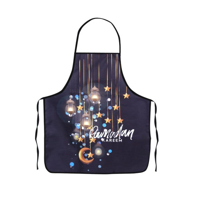 Ramadan Kareem & Eid Mubarak Apron and Baking Anti-Hot Gloves and Pad